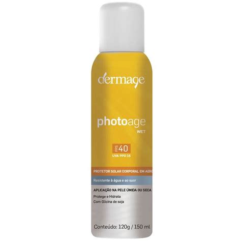 Protetor Solar Dermage Photoage Wet FPS40 150ml