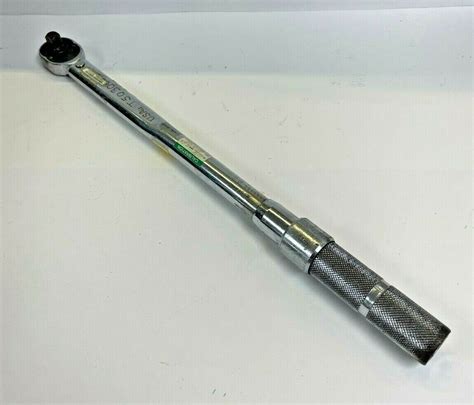Proto click torque wrench.  Additional Features Three units of measure are available f...