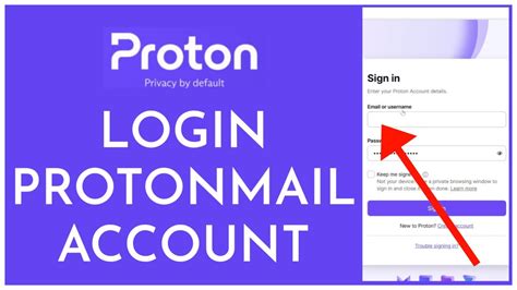 Protonmail inloggen