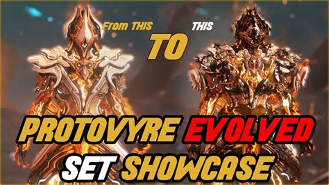 Protovyre ephemera looks. Earn Focus with this Ephemera to unlock two additional looks. How the Protovyre Cosmetics work: Each cosmetic tier is permanently unlocked and available in your Arsenal as its own unique attachment once the required task is complete. Starting at the Protovyre tier, followed by the Protovyre Emergent tier and the final Protovyre Apex tier. 