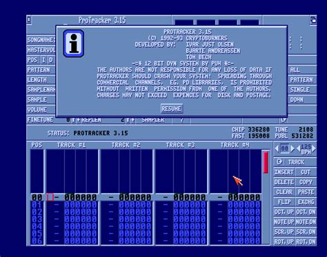 Protracker adf.  Based on the very well work of Cryptoburners Protracker 3.  Forgot P...