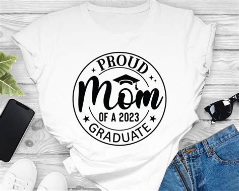 Proud Mom Grad Svg - Etsy