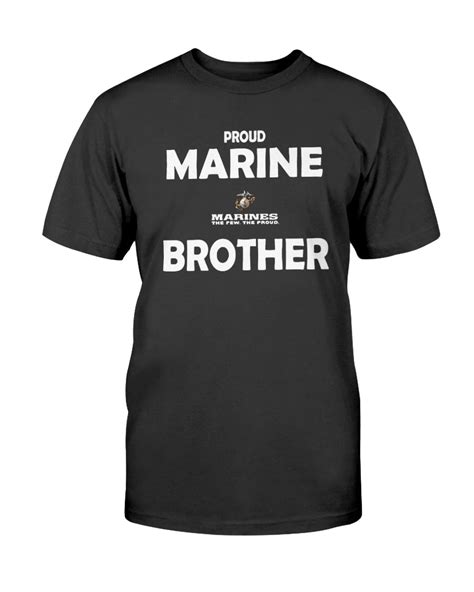 Proud US Marine Brother T-shirts – MotherProud