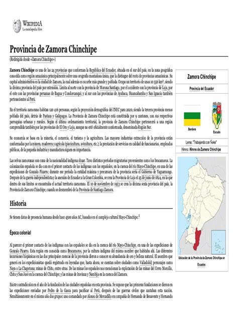 Provincia de Zamora Chinchipe - Wikipedia, la …