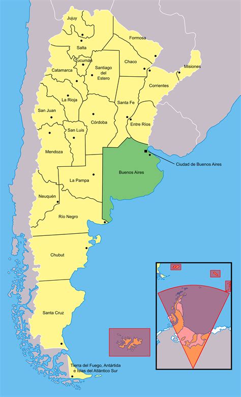 Provincia de buenos aires, argentina, map aca. - Versuch am menschen in der wiener medizinischen schule in selbstdarstellungen.