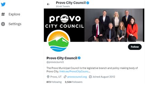 Provo City Council on Twitter: "Public comments are now open. If …