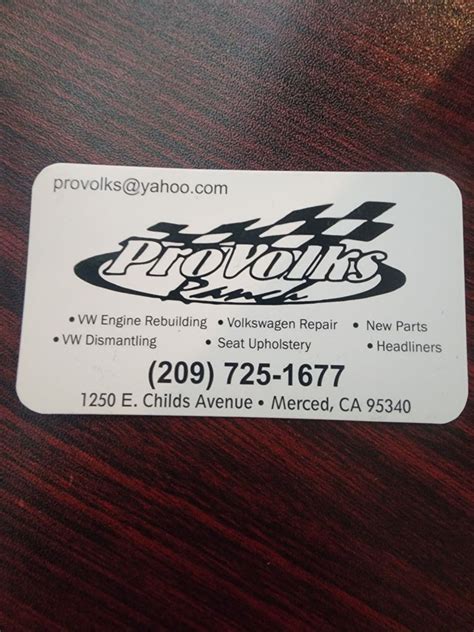 Provolks, 1250 E Childs Ave, Merced, CA, Auto Repair