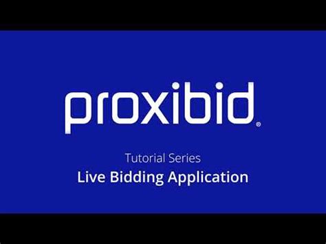 Learn more about bidding and winning items on Proxibid. Payment