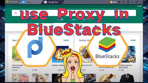 Proxifier problem : BlueStacks