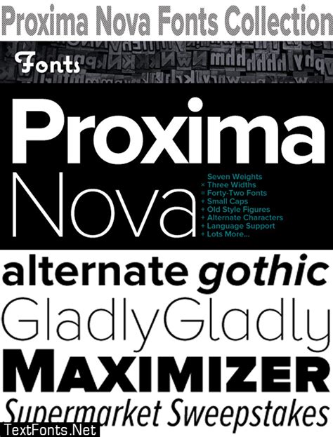 Introducing Proxima Nova Font Family (2005) is a Sans Serif typeface. bridges the gap between typefaces like Futura and Akzidenz Grotesk. The result is a hybrid that combines modern proportions with a geometric appearance. Mark Simonson originally released it in 1994 as Proxima Sans with a basic character set in three weights (Regular, Medium .... 