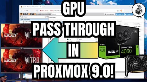 Proxmox 9 gpu passthrough guide.  Step-by-step guide for AMD and NVIDIA GPUs. 9 Purp...