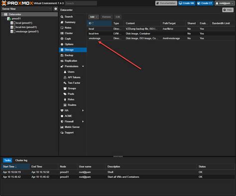 Proxmox add disk space to vm.  Unique Multi-Master Design .  Aug 11, 2024 · In the fourth ar...