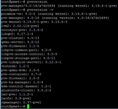 Proxmox commands Proxmox Cookbook - Packt