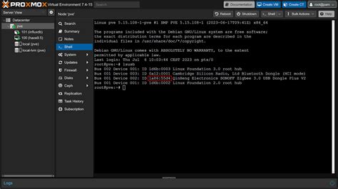 Proxmox usb passthrough limit.  This powerful function grants containers the capability to acc...