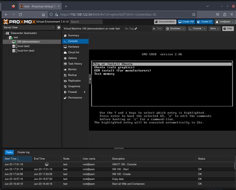 Proxmox vm console no vnc.  To enable copy Chrome Extension to allow easy C...