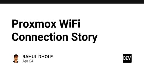 Proxmox wifi.  The post also includes comments from other users who share their I pr...