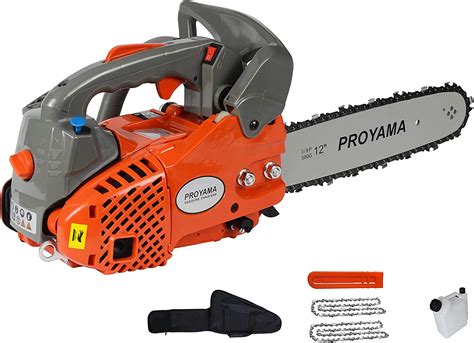 Proyama chainsaw. PROYAMA 90-180 Degree 42.7cc Head Adjustable Pole Chainsaw for Tree Trimming with 12 inch Oregon Cutting Bar & Oregon Chain 43-inch Extension for a 15ft Reach Gas Cordless Pole Saw . Brand: PROYAMA. 4.0 4.0 out of 5 … 