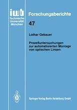 Prozeßuntersuchungen zur automatisierten montage von optischen linsen. - Fundamentals of thermal fluid sciences 2nd edition solutions manual.