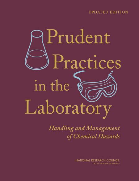 Read Online Prudent Practices In The Laboratory Handling And Disposal Of Chemicals By National Research Council