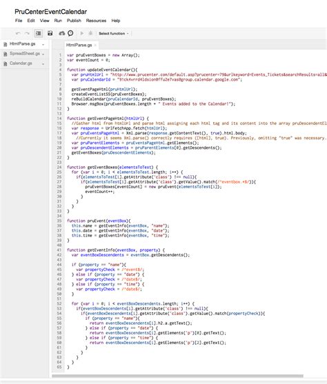 Prudential Center Events Google Calendar on Behance