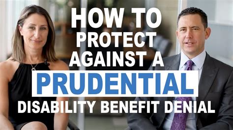 Prudential Disability Claim and Benefit Denial Help