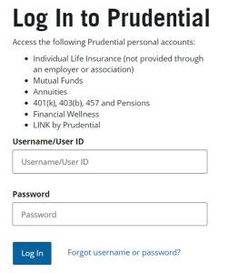 Prudential alliance login. Yes this Plan does have Hardship provision which allows you to take an in-service distribution not to exceed the immediate and heavy financial need. For the rules and restrictions, contact the Fund Office or Prudential. Q. How is my account invested? A. 