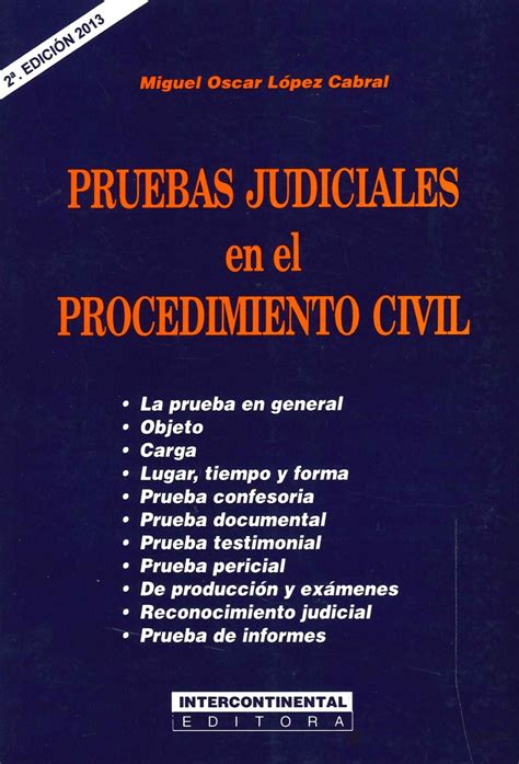 Pruebas judiciales en el procedimiento civil. - Manuale per la risoluzione dei problemi elettrici e del vuoto di mercury villager del 1994.
