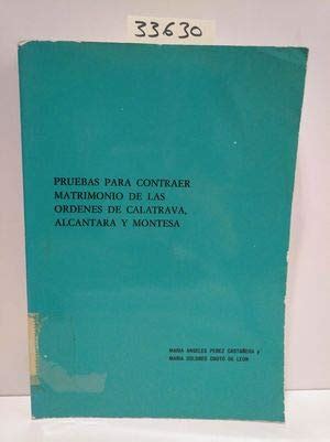 Pruebas para contraer matrimonio de las ordenes de calatrava, alcántara y montesa. - Freshwater stingrays complete pet owner s manuals.