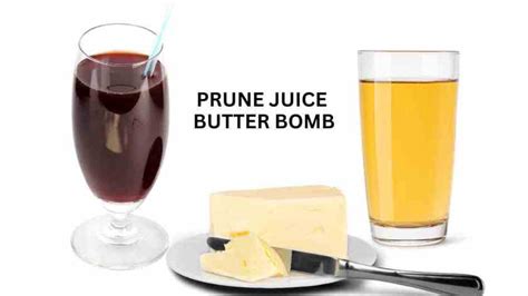 Prune Juice Butter Bomb To Poop Fast! - Skinny Fit Mama