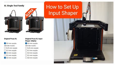 Prusa slicer input shaper settings.  If a printer has both Input Shaper and ...