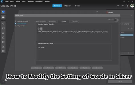 Prusaslicer start gcode klipper.  The "Smoothieware" setting also...