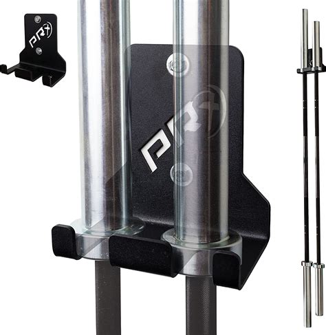 PRx Performance Single Barbell Storage, Wall Mounted Hanging Bar Holder, Vertical, American Steel, Black Powder Coated, Space Saving Commercial or Home Gym Accessory 4.8 out of 5 stars 274 1 offer from $30.99. 