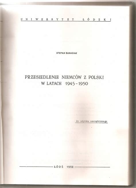 Przesiedlenie niemców z polski w latach 1945 1950. - Vespa scooter rotary valve models shop manual 1959 1978.