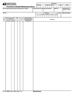 Ps Form 4776 - Fill Out and Sign Printable PDF Template signNow