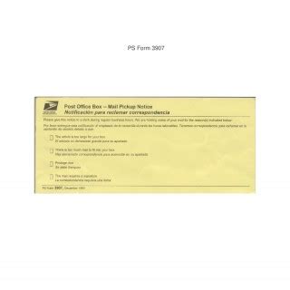 Ps form 3907.  The Unit Mail Clerk Indoctrination Course is currently under revision.  Sele...