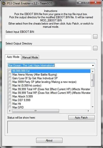Ps3 Cheat Enabler 1 3 News Applications Windows Linux Mac