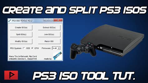Ps3 iso tools.  It includes tools to split, join, modify, and patch ISO files.  This Vault...