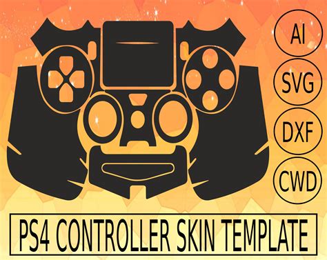 Ps4 Controller Skin Template