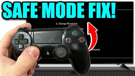 Ps4 Safe Mode Youtube