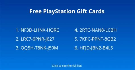 Ps4 card codes.  Feb 21, 2026 · Free Psn Gift Cards = How To Get Free PSN Codefree psn codes...