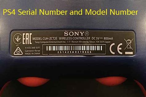 Ps4 serial number. Things To Know About Ps4 serial number. 