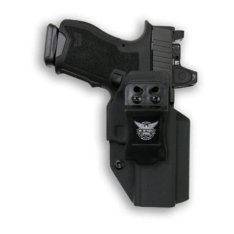 Our PSA Dagger Compact with Streamlight TLR-1/1S/HL Light IWB Holsters Feature: Adjustable Retention, allows you to set the tension to your personal comfort. Adjustable Ride and Cant, allows for maximum flexibility in carry options. Adjustable Clip, up to 8 different positions. Protective Sweat Guard, minimizing the contact between your gun and ...