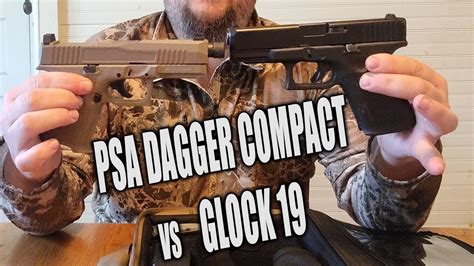 PSA Dagger 9mm Review | A Solid Pistol by Palmetto State Armory. November 15, 2022 by Ryan S. The new Palmetto State Armory dagger 9 is a fast-foray 9mm into the budget handgun market. The PSA Dagger competes with the Glock 19 in the compact handgun market, and you could say it's a Glock 19 Gen three make-alike.. 