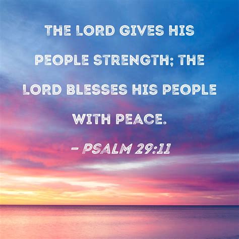 Psalm 29:11 - Bible Hub