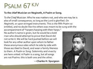 Psalm 60 amplified.  To the Chief Musician; set to + [the tune of+] "The Lil...