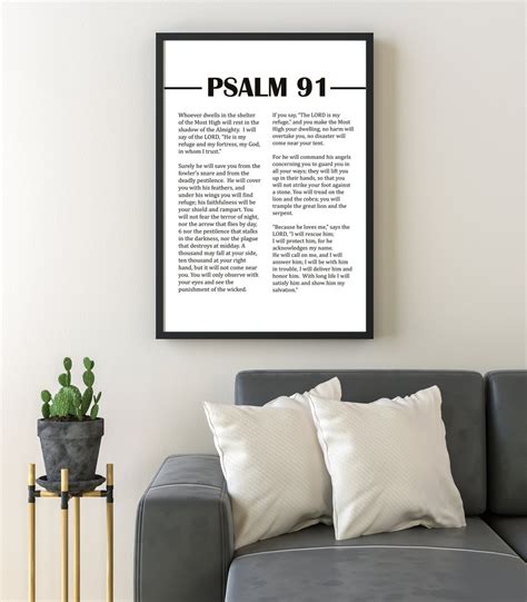 Psalm 91 wall art. Things To Know About Psalm 91 wall art. 
