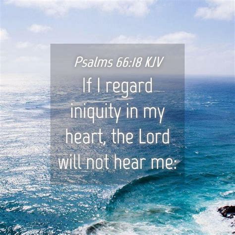 Psalms 66:18 - Compare Bible Verse Translations