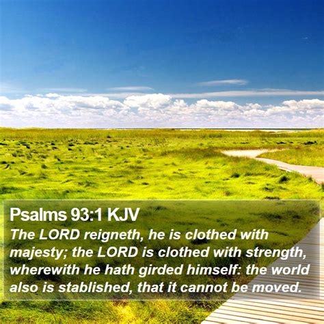 Psalms 93:1 - KING JAMES BIBLE ONLINE