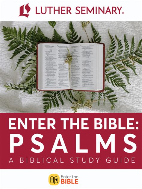 Psalms study lessons pdf.  The Personalized Psalms, which is a separate part ...