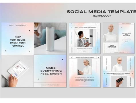 Psd Social Media Templates